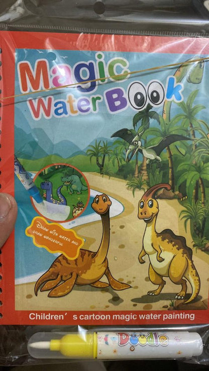 4 in just Rs.1000/- Magic Water Book Painting Drawing Coloring Board Book Magic Water Pen (random Book )