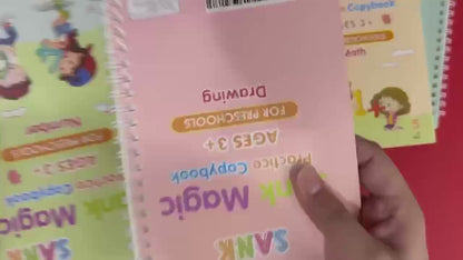 Combo Offer 3 in 1 :( LCD WRITING TABLET) + (WATER PAINTING BOOK) + (SANK MAGIC BOOK 4-PIECE  SET)
